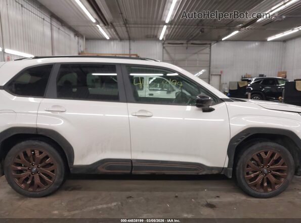 JF2SLDHC4SH515210 2025 SUBARU FORESTER White სალონის 360-გრადუსიანი ხედი