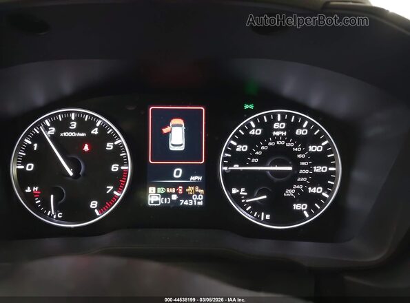 JF2SLDHC4SH515210 2025 SUBARU FORESTER White უკანა სავარძლების ხედი