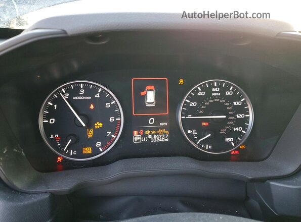 JF2SLDNC2SH408774 2025 SUBARU FORESTER Black ხელსაწყოთა პანელის ხედი