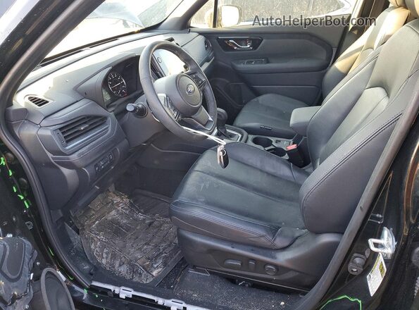 JF2SLDNC2SH408774 2025 SUBARU FORESTER Black წინა სალონის ხედი
