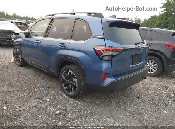 JF2SLDRC2SH474414 2025 SUBARU FORESTER Blue Tył lewy