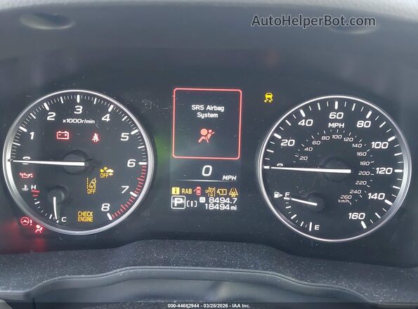 JF2SLDRC2SH474414 2025 SUBARU FORESTER Blue Widok tylnych siedzeń