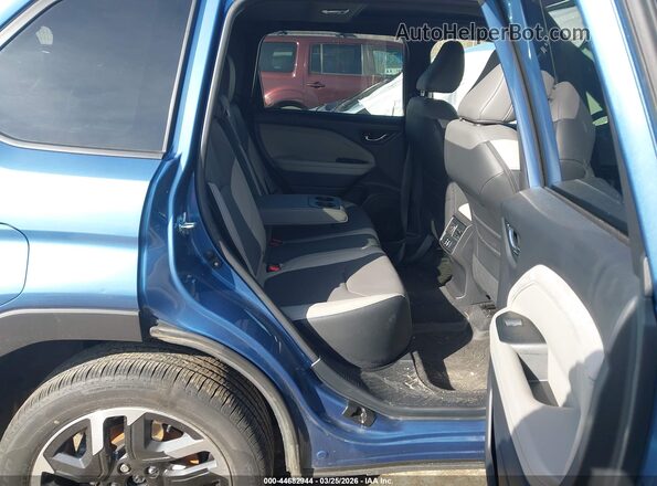 JF2SLDRC2SH474414 2025 SUBARU FORESTER Blue Widok naklejki z numerem VIN
