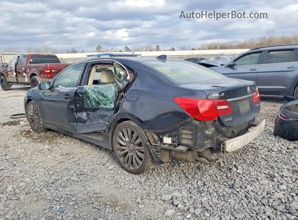 JH4KC1F54GC000146 2016 ACURA RLX Black Trasero izquierdo