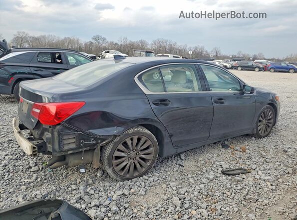 JH4KC1F54GC000146 2016 ACURA RLX Black Trasero derecho