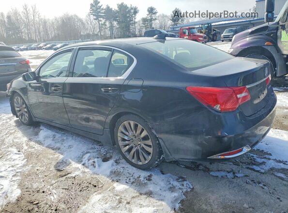 JH4KC1F57GC001615 2016 ACURA RLX Черный Задняя левая четверть