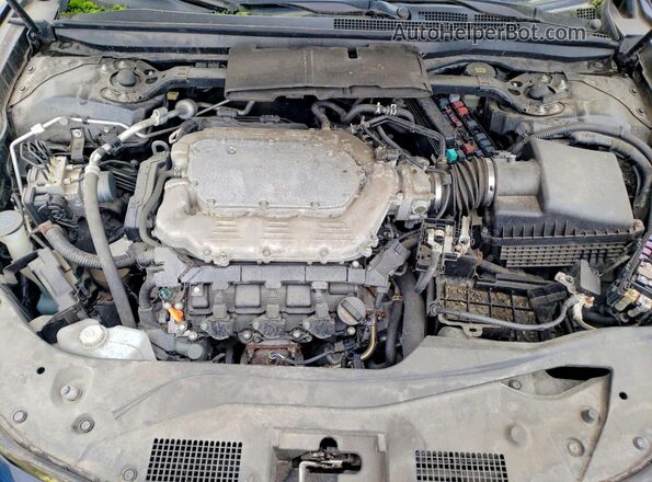 JH4KC1F57JC001511 2018 ACURA RLX Black უკანა სალონის ხედი