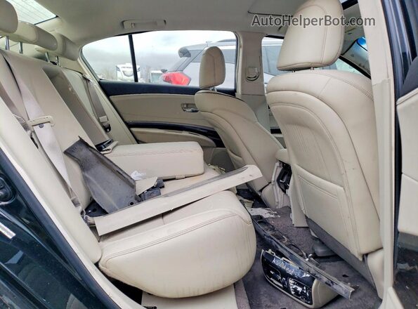 JH4KC1F57JC001511 2018 ACURA RLX Black უკანა სავარძლების ხედი