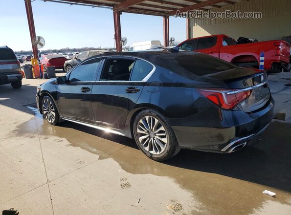JH4KC1F58JC001601 2018 ACURA RLX Black უკანა მარცხენა