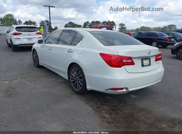 JH4KC1F9XGC000946 2016 ACURA RLX White უკანა მარცხენა