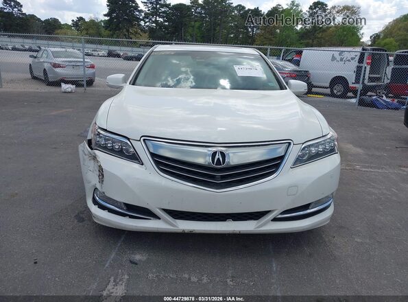 JH4KC1F9XGC000946 2016 ACURA RLX White ხელსაწყოთა პანელის ხედი