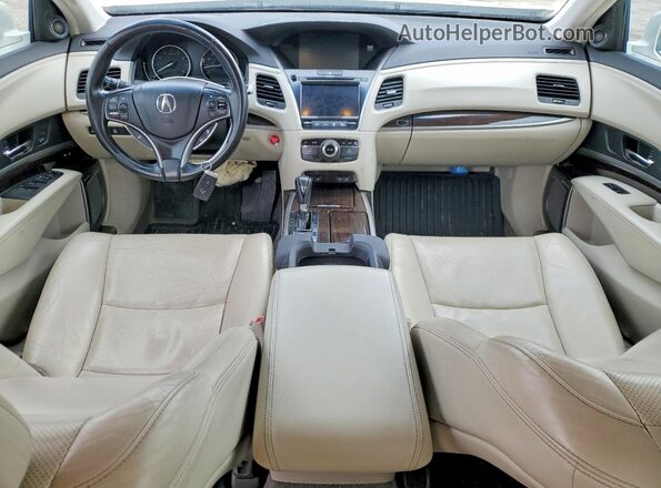 JH4KC1F9XGC002003 2016 ACURA RLX White Dashboard view