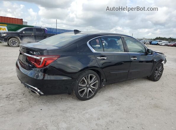 JH4KC2F95JC000513 2018 ACURA RLX Black Задня права чверть