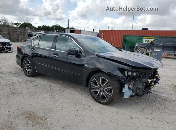 JH4KC2F95JC000513 2018 ACURA RLX Black Передня права чверть