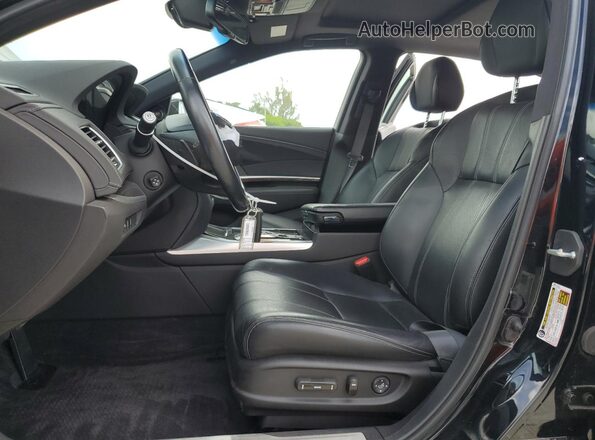 JH4KC2F95JC000513 2018 ACURA RLX Black Вид салону спереду