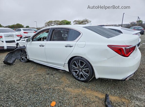 JH4KC2F97JC000383 2018 ACURA RLX White უკანა მარცხენა