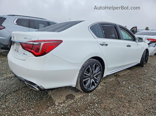 JH4KC2F97JC000383 2018 ACURA RLX White უკანა მარჯვენა