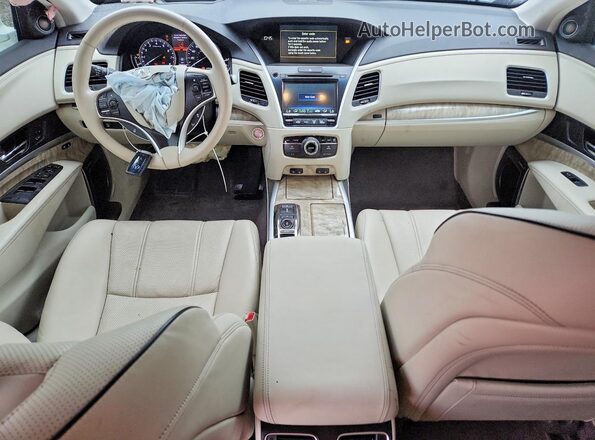 JH4KC2F97JC000383 2018 ACURA RLX White წინა პანელის ხედი