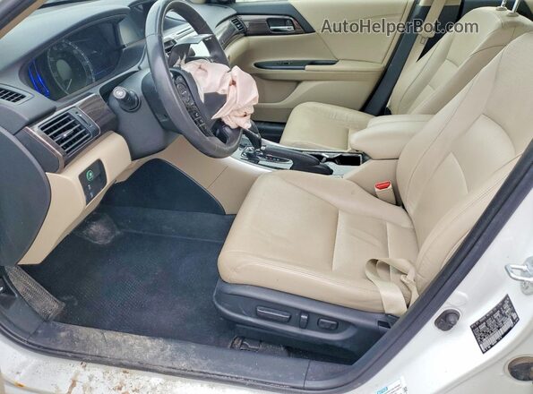 JHMCR6F52HC016427 2017 HONDA ACCORD White წინა სალონის ხედი