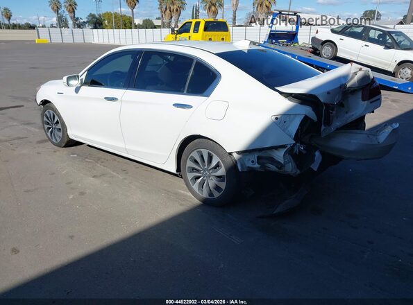 JHMCR6F59HC015002 2017 HONDA ACCORD HYBRID Белый 