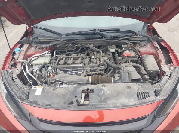 JHMFC1F31KX003894 2019 HONDA CIVIC Red Rear view