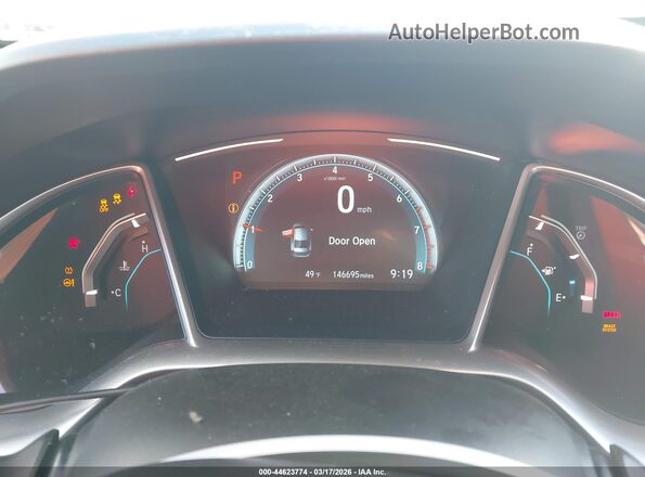JHMFC1F39JX006637 2018 HONDA CIVIC White Հետևի նստատեղերի տեսք