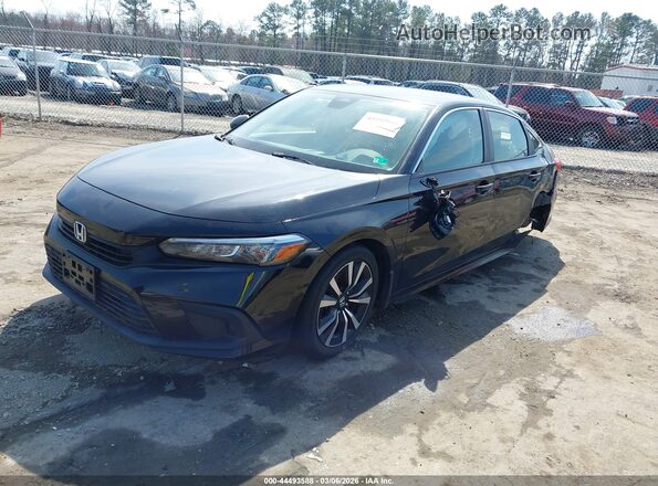 JHMFE1F7XNX001031 2022 HONDA CIVIC Black Vista tres cuartos delantera izquierda