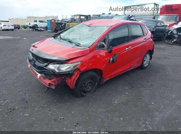 JHMGK5H52HS013935 2017 HONDA FIT Red 