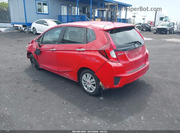 JHMGK5H52HS013935 2017 HONDA FIT Red 