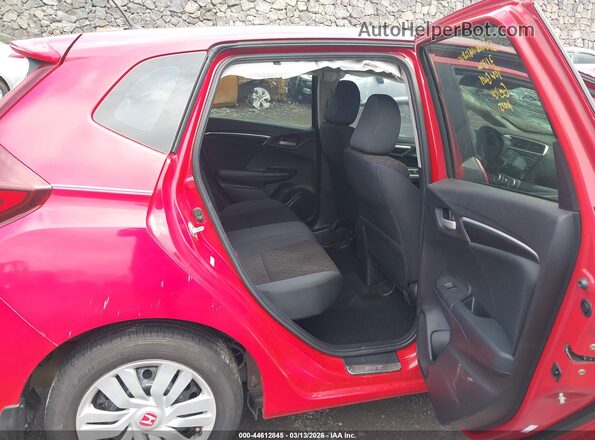 JHMGK5H52HS013935 2017 HONDA FIT Red 