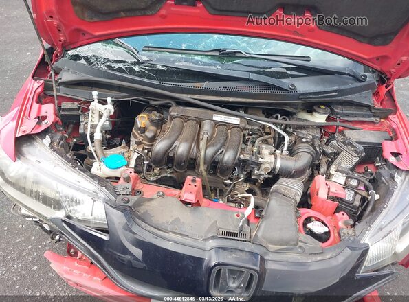 JHMGK5H52HS013935 2017 HONDA FIT Red 