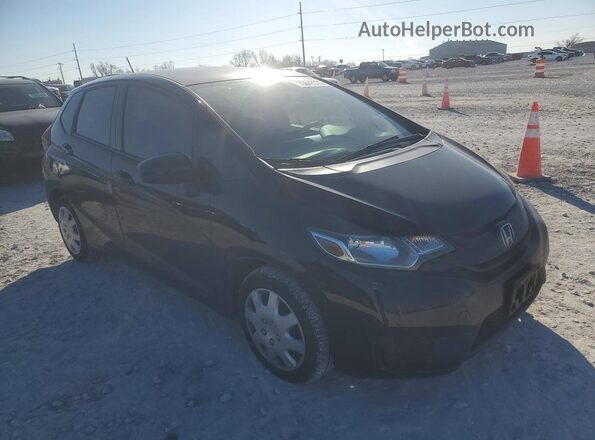 JHMGK5H53GS003350 2016 HONDA FIT Черный Передняя правая четверть