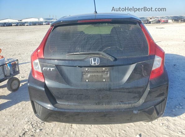 JHMGK5H53GS003350 2016 HONDA FIT Черный Вид сзади