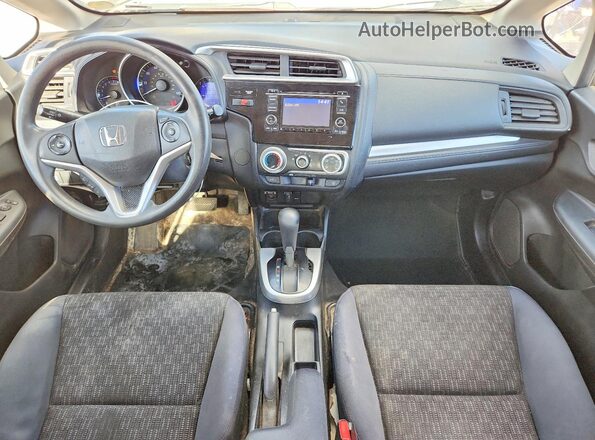JHMGK5H58HS015107 2017 HONDA FIT Gray 