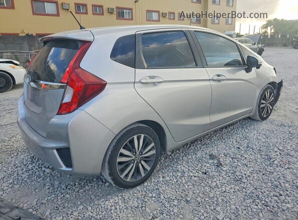 JHMGK5H76GS005806 2016 HONDA FIT Silver Задня права чверть