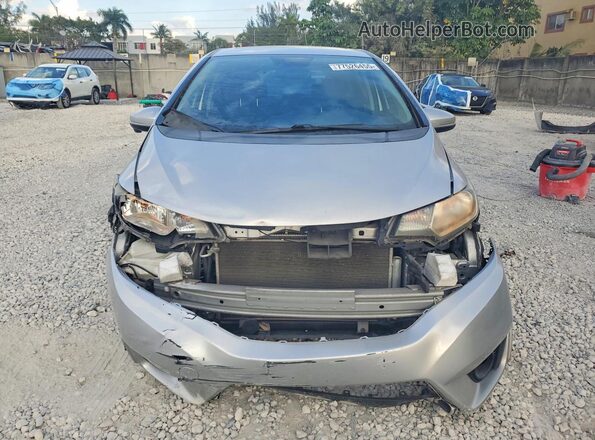 JHMGK5H76GS005806 2016 HONDA FIT Silver Вид спереду