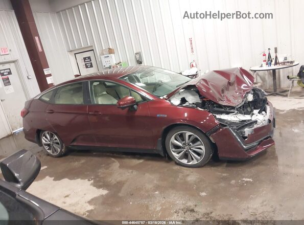 JHMZC5F10LC001369 2020 HONDA CLARITY Red Սալոնի հետևի տեսք