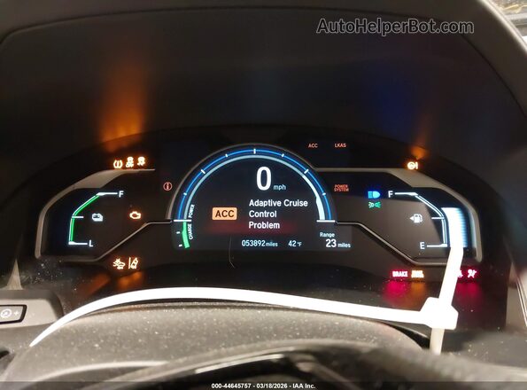 JHMZC5F10LC001369 2020 HONDA CLARITY Red Հետևի նստատեղերի տեսք