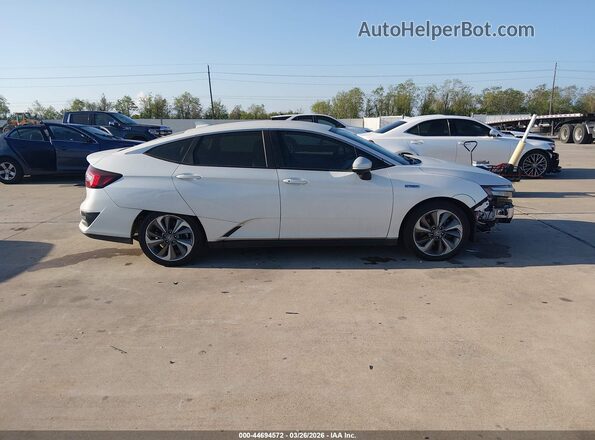 JHMZC5F10MC000773 2021 HONDA CLARITY Белый Вид задней части салона