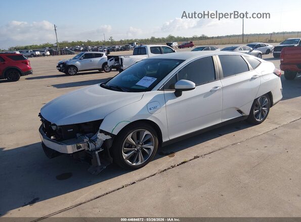JHMZC5F10MC000773 2021 HONDA CLARITY Белый Передняя левая четверть
