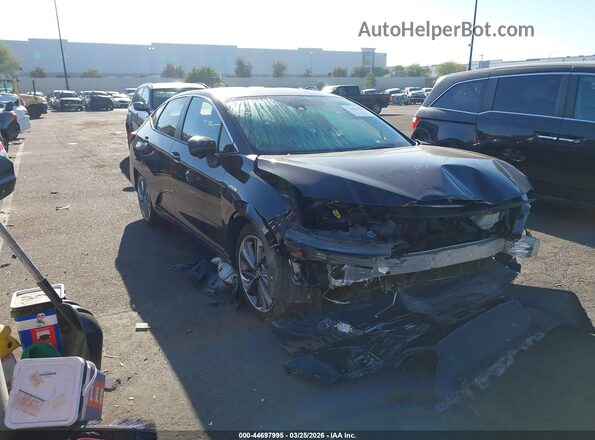 JHMZC5F15JC003406 2018 HONDA CLARITY Black Rear interior view