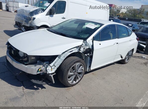 JHMZC5F15KC004329 2019 HONDA CLARITY White Vista tres cuartos delantera izquierda