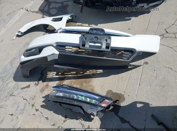 JHMZC5F15KC004329 2019 HONDA CLARITY White Vista del cuadro de instrumentos