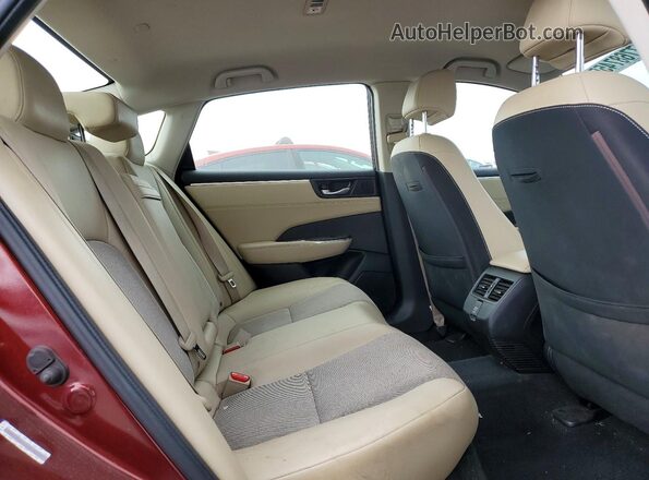 JHMZC5F17JC018490 2018 HONDA CLARITY Burgundy 
