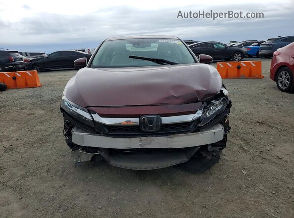 JHMZC5F17JC018490 2018 HONDA CLARITY Burgundy 
