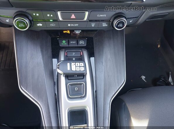 JHMZC5F17KC005191 2019 HONDA CLARITY Black Vista del salpicadero