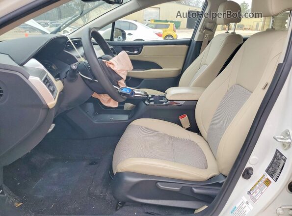 JHMZC5F1XJC015924 2018 HONDA CLARITY White Вид салону спереду