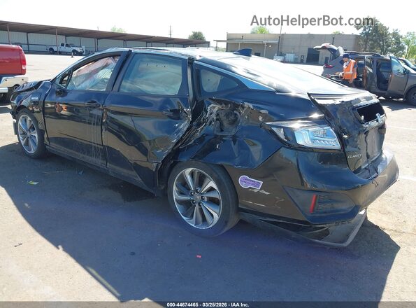 JHMZC5F37KC000672 2019 HONDA CLARITY Black Задня ліва чверть
