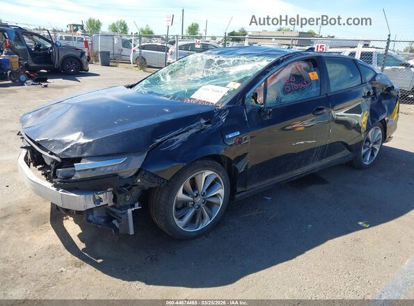 JHMZC5F37KC000672 2019 HONDA CLARITY Black Передня ліва чверть