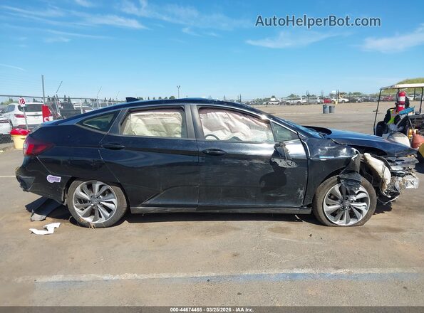 JHMZC5F37KC000672 2019 HONDA CLARITY Black Вид задньої частини салону